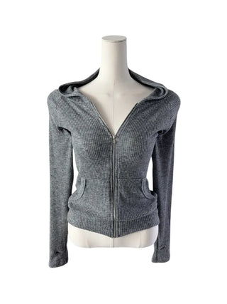 Carrie Warmer Knit Hooded Zip-Up