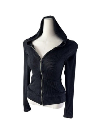 Carrie Warmer Knit Hooded Zip-Up