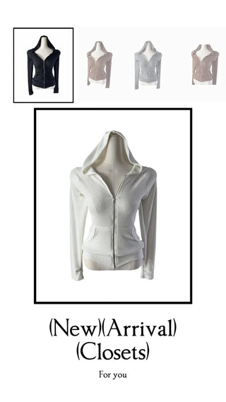 Carrie Warmer Knit Hooded Zip-Up