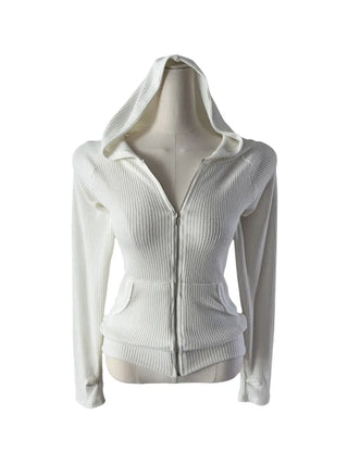 Carrie Warmer Knit Hooded Zip-Up