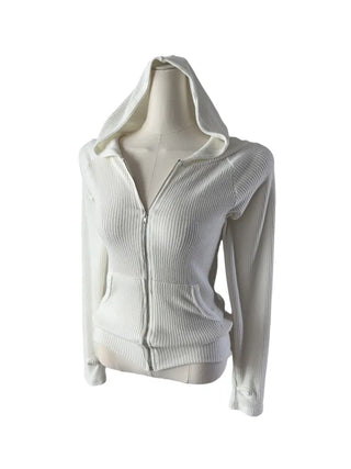 Carrie Warmer Knit Hooded Zip-Up