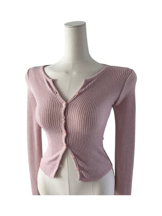 Bomian Round Knit Cardigan