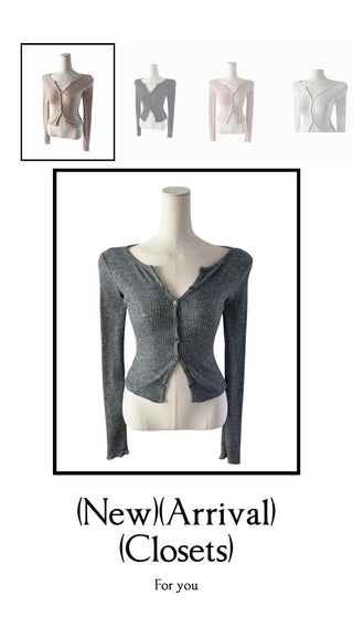 Bomian Round Knit Cardigan