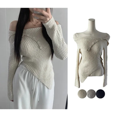 Kikoru Unbalanced Knit