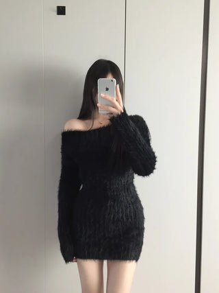 Angel Angora Knit Ops Angel Angora Knit One Piece