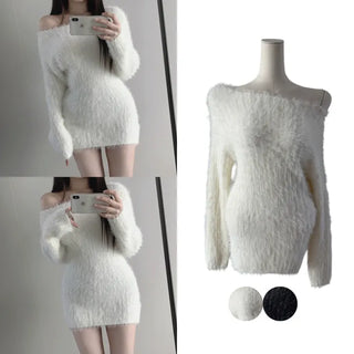Angel Angora Knit Ops Angel Angora Knit One Piece