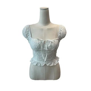Princess punching frill blouse