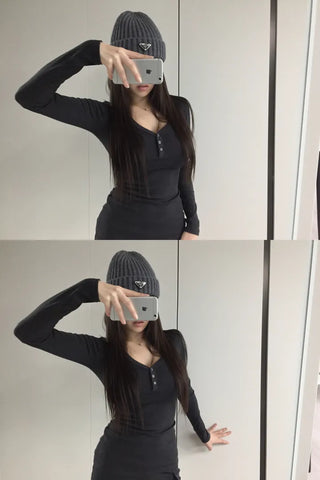 V kaya long slim T V kaya long slim set-up
