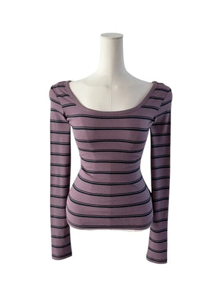 Puzzah Dangara Square Neck Long Sleeve T