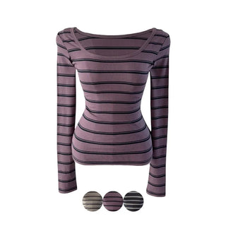 Puzzah Dangara Square Neck Long Sleeve T