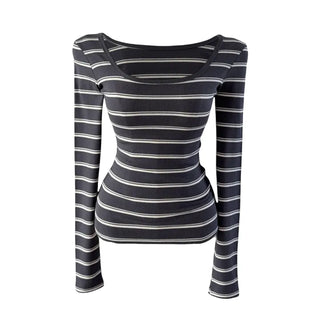 Puzzah Dangara Square Neck Long Sleeve T