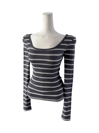 Puzzah Dangara Square Neck Long Sleeve T