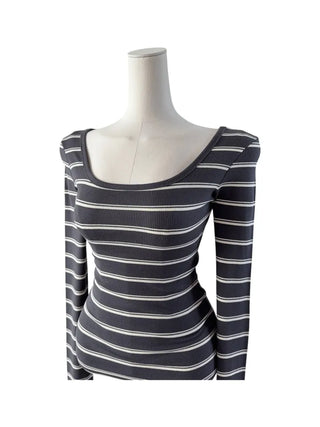 Puzzah Dangara Square Neck Long Sleeve T