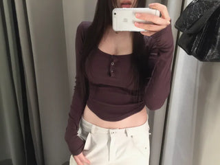 Laurent Burton Slim Cropped T