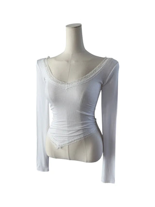 Miramar Unbalanced Lace T