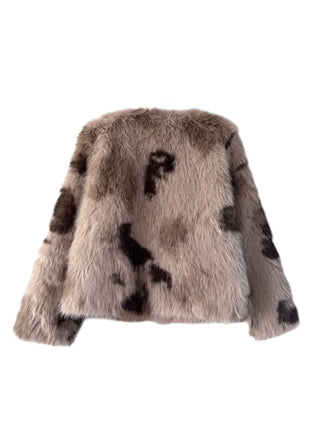 Choco Mousse Fur Jacket