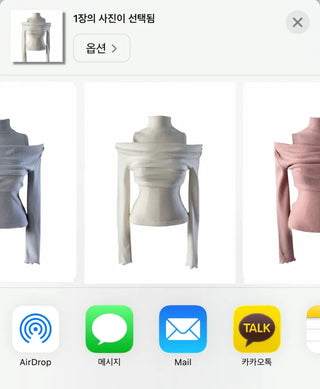 Turtle layered napping blouse T