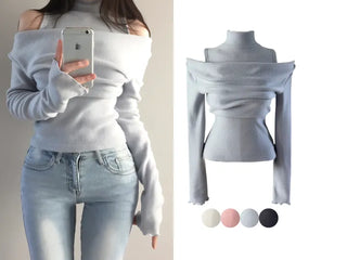 Turtle layered napping blouse T