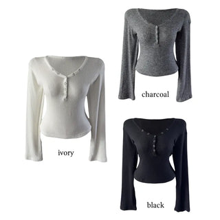 Lizzy DDo DDo Slim Cover Long Sleeve T