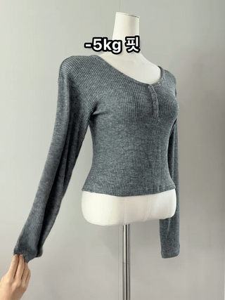 Lizzy DDo DDo Slim Cover Long Sleeve T