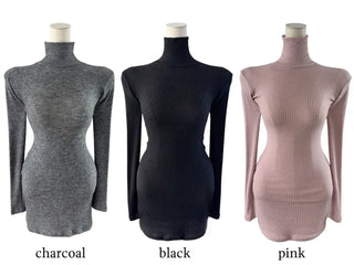 Woolskine Fingerhole Turtleneck Ribbed Ops Woolskine Fingerhole Turtleneck Ribbed Ops One Piece