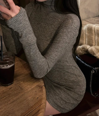 Woolskine Fingerhole Turtleneck Ribbed Ops Woolskine Fingerhole Turtleneck Ribbed Ops One Piece