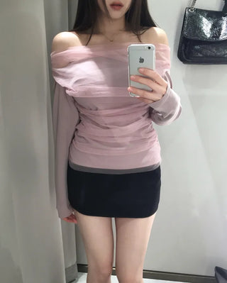 Arman off-dress blouse T