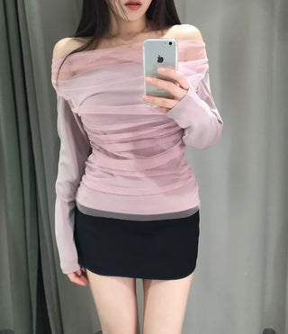 Arman off-dress blouse T