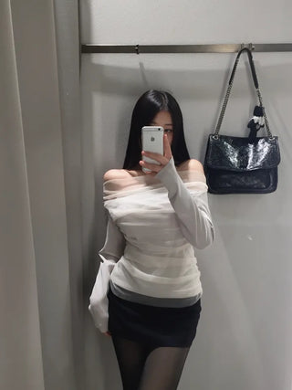Arman off-dress blouse T