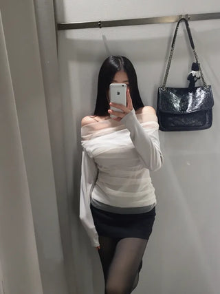Arman off-dress blouse T