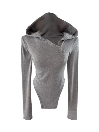 Archer bodysuit hoodie