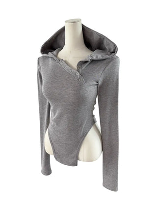 Archer bodysuit hoodie