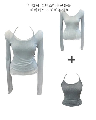 Daily halterneck sleeveless