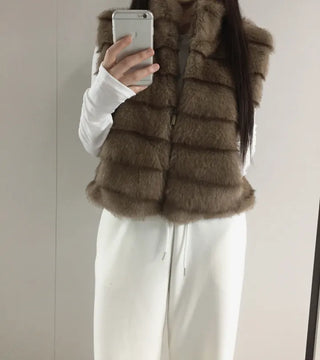 Bara mink vest