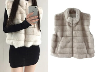Bara mink vest
