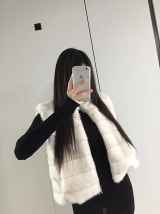 Bara mink vest