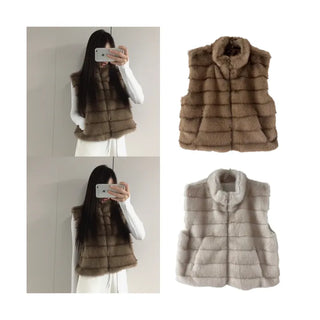 Bara mink vest