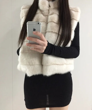 Bara mink vest