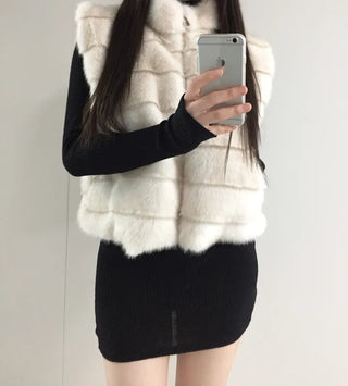 Bara mink vest