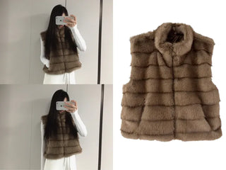 Bara mink vest