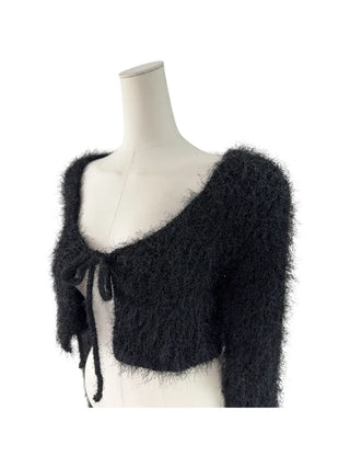 Pony ribbon cardigan