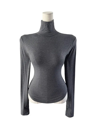 Lulu Warmer Roll Turtleneck T Lulu Warmer Roll Turtleneck T