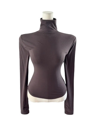 Lulu Warmer Roll Turtleneck T Lulu Warmer Roll Turtleneck T