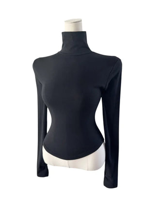 Lulu Warmer Roll Turtleneck T Lulu Warmer Roll Turtleneck T