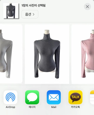 Lulu Warmer Roll Turtleneck T Lulu Warmer Roll Turtleneck T
