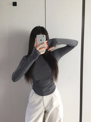 Lulu Warmer Roll Turtleneck T Lulu Warmer Roll Turtleneck T
