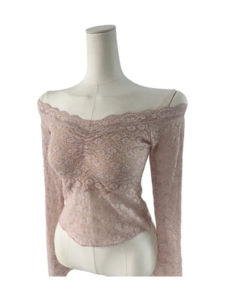 Rare antique lace off top