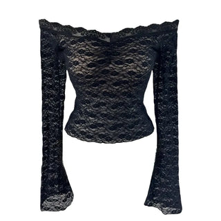 Rare antique lace off top