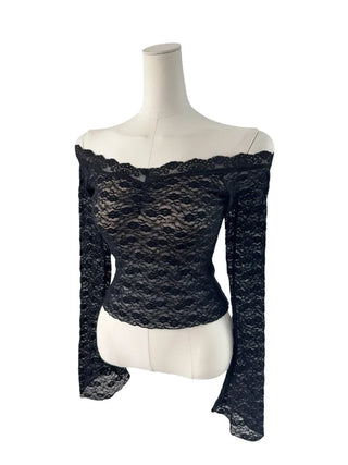 Rare antique lace off top