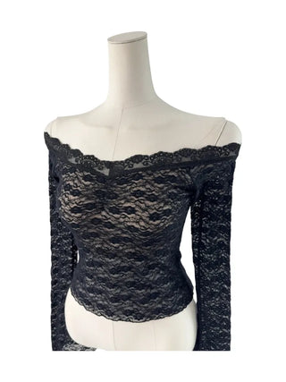 Rare antique lace off top